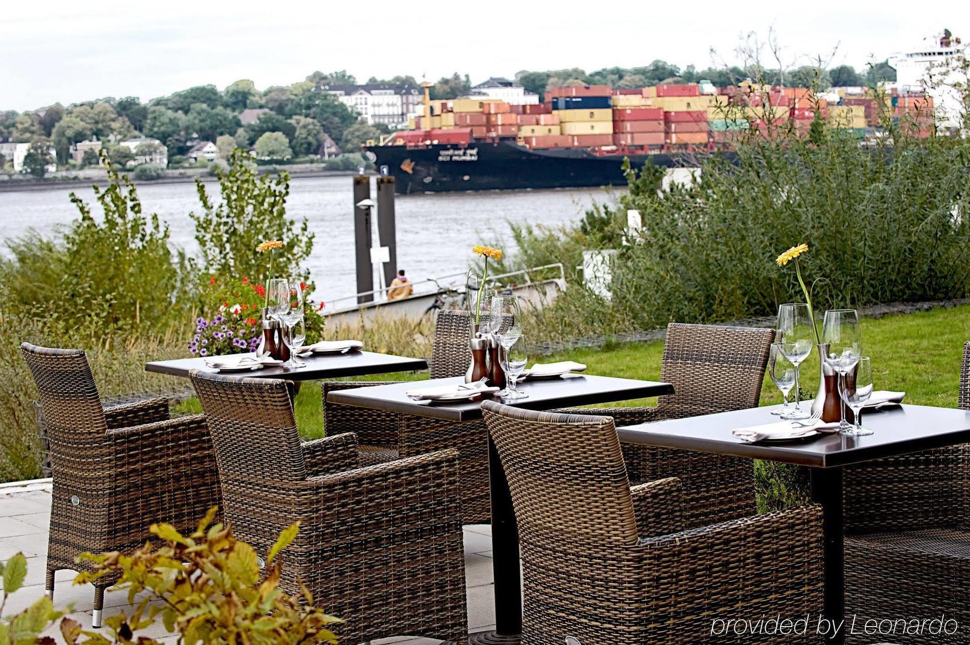 Elaya Hotel Hamburg Finkenwerder Ehemals The Rilano Hotel Hamburk Restaurace fotografie